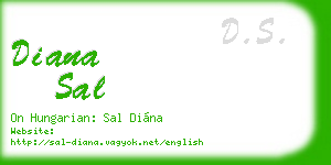 diana sal business card